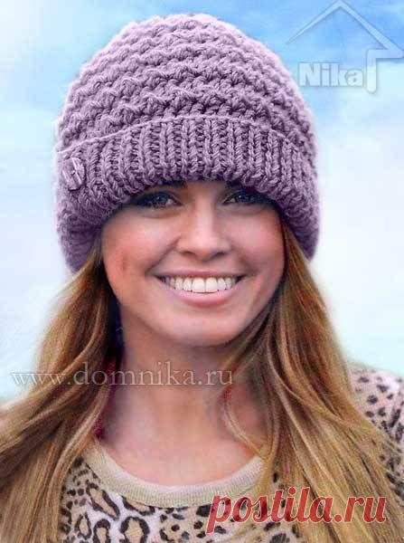 Теплая шапочка