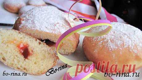Крапфен или Берлинеры (Krapfen, Berliner) — пончики | Вкусно и красиво!