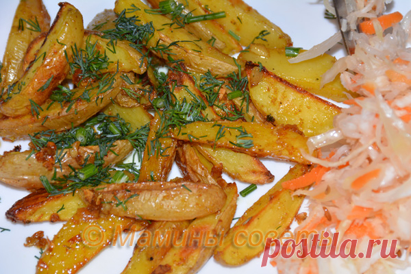 Это самая вкусная картошка, готовлю очень часто!