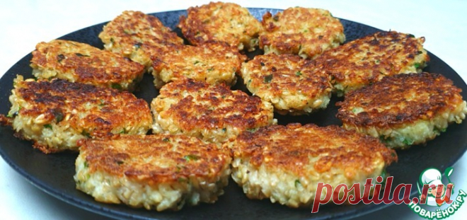 Котлеты из овсянки Кулинарный рецепт