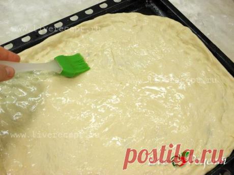 Тесто для пиццы- рецепт с пошаговыми фотографиями Тесто для пиццы из раздела Тесто кулинарной книги сайта Live Рецепт | LiveRecept.ru