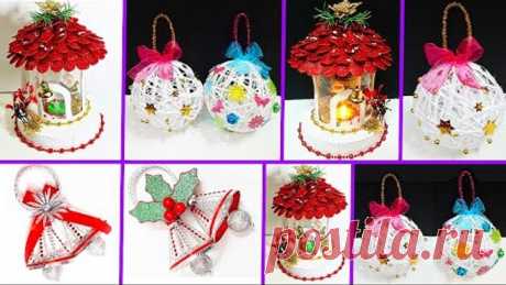 3 Low budget Christmas Craft idea with recycled materials |best out of waste Christmas craft idea