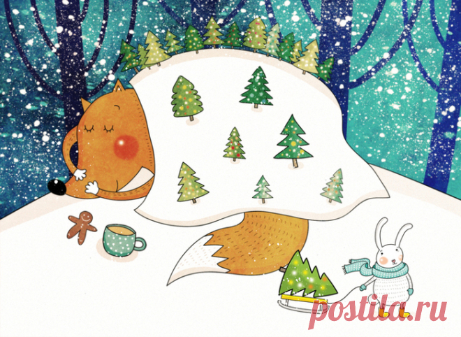 Иллюстрация sleeping fox. Просмотреть иллюстрацию sleeping fox из сообщества русскоязычных художников автора Daria Nyberg в стилях: Детский, нарисованная техниками: Растровая (цифровая) графика.