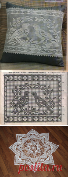 ДЛЯ ЛЮБИТЕЛЕЙ САЛФЕТОК - МНОГО СХЕМ