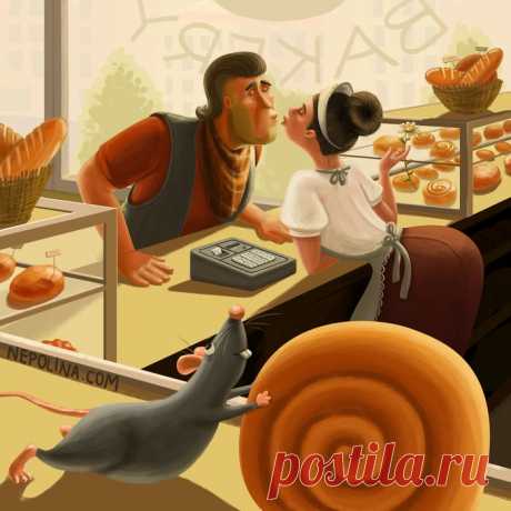 Сообщество иллюстраторов / Иллюстрации / nepolina / Удача