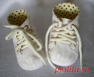 Gallery.ru / Фото #1 - Ботинки для игрушек. - Vladikana