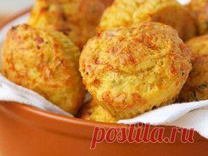 Мафина сырные по-быстрому | vkusnyymir