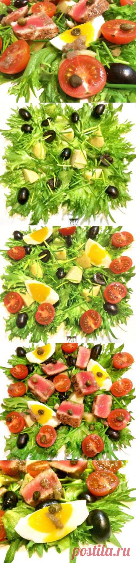 ПРОСТОЙ САЛАТ «НИСУАЗ» | 4vkusa.ru