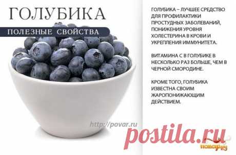 Голубика полезные свойства