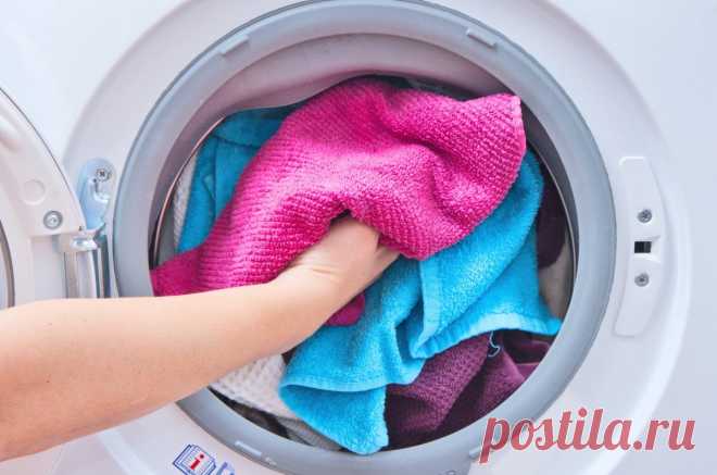 Стирка маслом в стиральной машинке реанимирует старые полотенца | Полезные советы на все случаи жизни