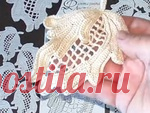Ажурный листочек, уроки ирландского кружева Котельниковой Натальи, ч.1,2