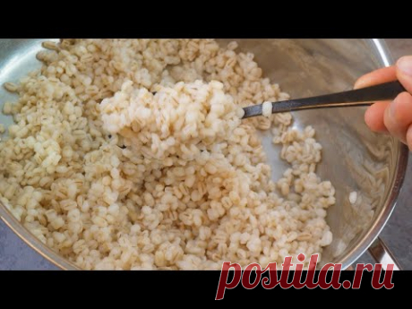 Как сварить перловку на гарнир, чтобы родные просили ее каждый день