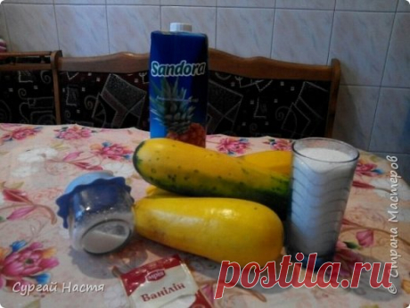Ананасы… из кабачков своими руками!