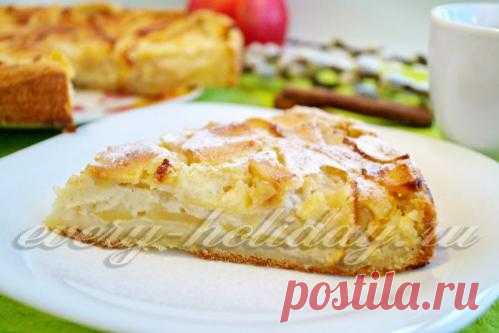 Цветаевский яблочный пирог: пошаговый рецепт с фото