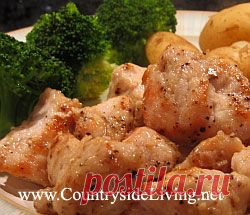 Куриная грудка  жареная в кукурузной муке. .http://countrysideliving.net/c.