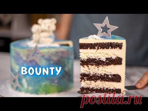 Мой ЛУЧШИЙ 💖торт РАЙСКОЕ наслаждение 🥥БАУНТИ - вкус КОКОСОВОГО батончика💖 - Я - ТОРТодел!