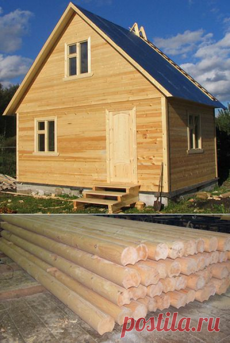 Баня своими руками. Из чего строить баню? — BuilderClub