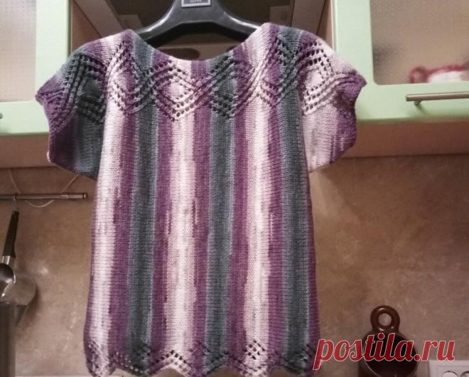 Летний топ. Простая выкройка, легкий ажур. За 3 дня связать несложно, есть подробное описание | Вязание длиною в жизнь | Яндекс Дзен