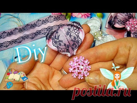 🎀Синий с розовым👌 или белым🔥бант из репсовых лент 🎒школьные бантики 🎀