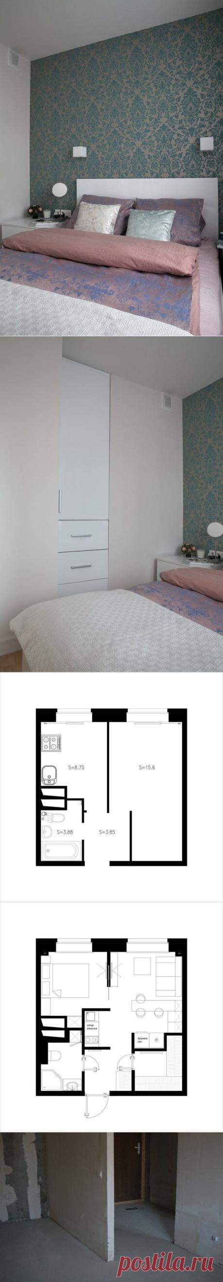 Интерьер недели: 33 квадратных метра в Питере - InMyRoom.ru