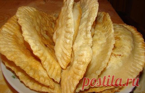 Чебуреки с грибами и сыром — Сад Заготовка