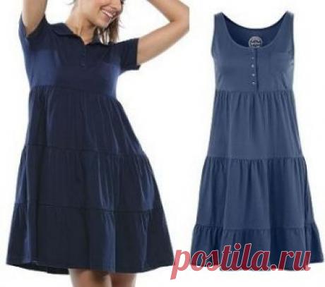 Выкройка летнего женского платья. Размеры евро от 36 до 52 (Шитье и крой) — Журнал Вдохновение Рукодельницы