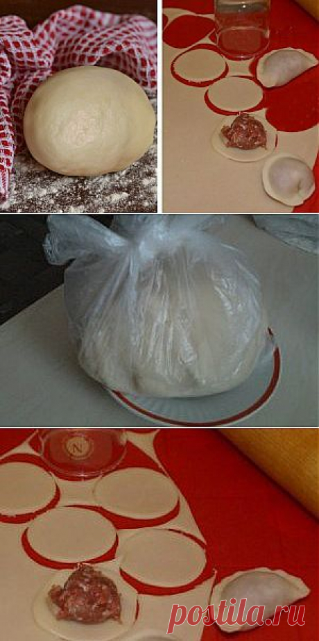 Заварное тесто для вареников
