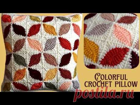 Perfect Crochet Pillow, Sofa Throw, Blankets 👉Step by Step Tutorial for Beginners ‪@sara1111‬