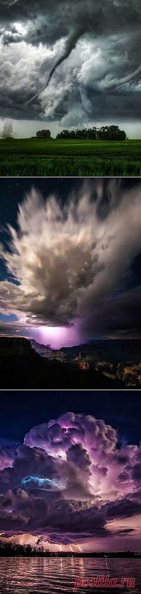 Storms, Clouds, Sky and the Sea