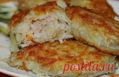 Картофельные зразы с мясным фаршем / Экстремальный досуг