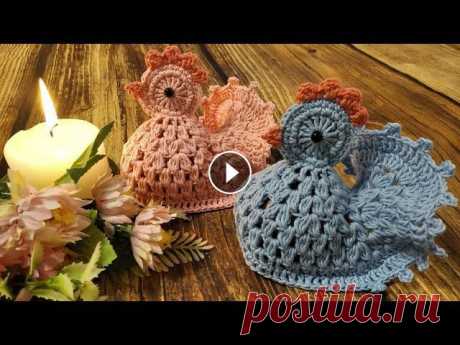 ПАСХАЛЬНАЯ КУРОЧКА крючком / Easter chicken Crochet Один из самых Светлых праздников Христианства – Пасха. Курочка – один из важных символов этого светлого праздника, ведь в яйце зарождается новая жизнь...