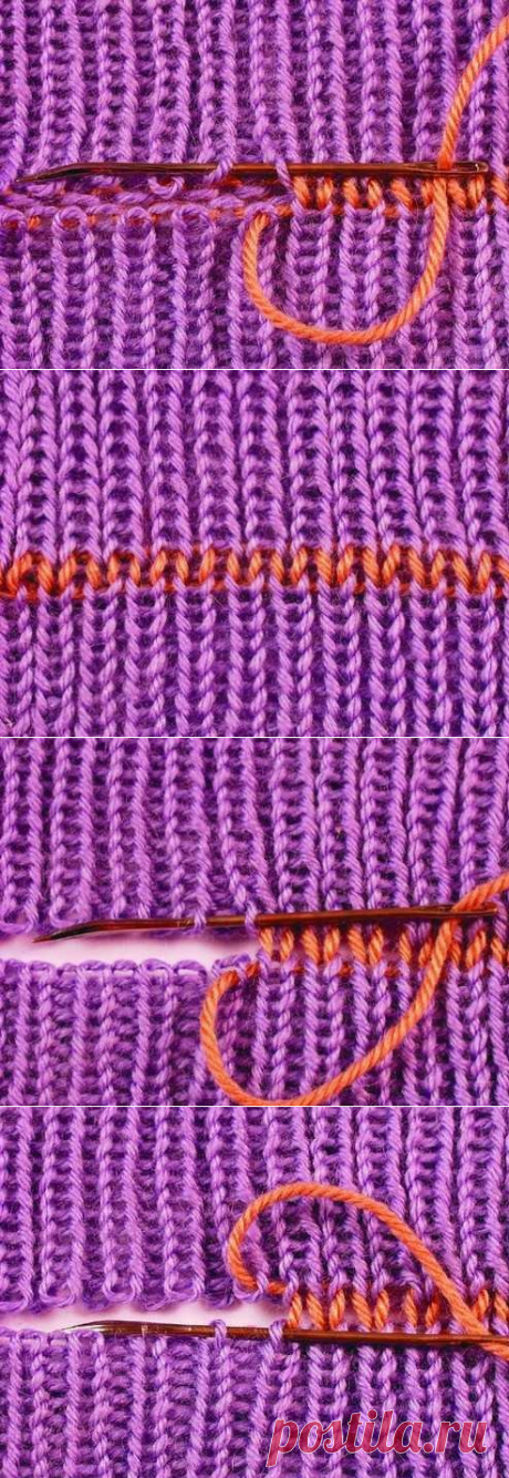 ВЯЗАЛОЧКИ: Как правильно и каким швом сшивать вязаные изделия
