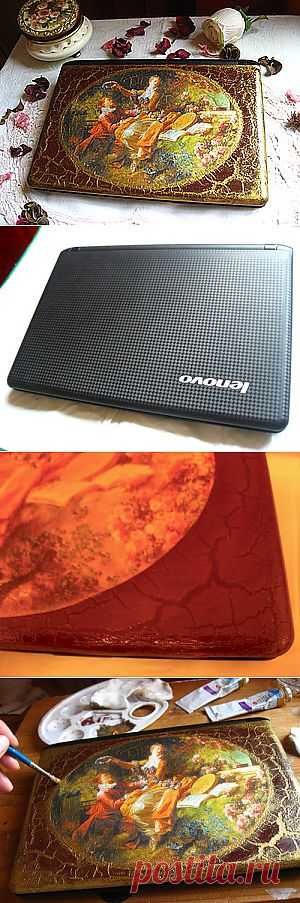 Декор панели нетбука - Ярмарка Мастеров - ручная работа, handmade