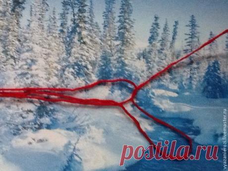 Как вязать в три нити из одного мотка - Ярмарка Мастеров - ручная работа, handmade