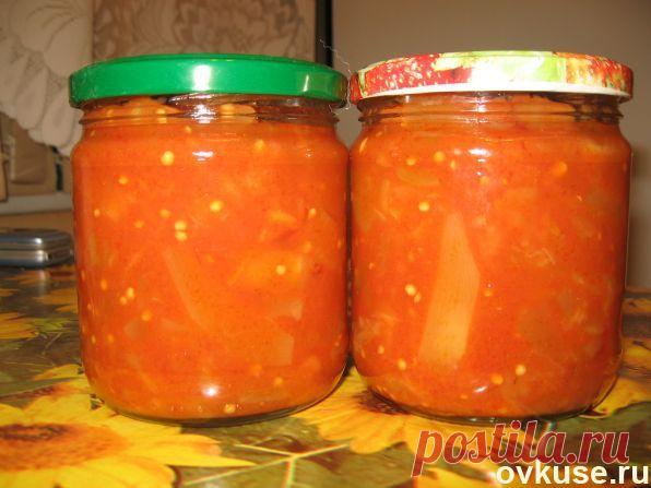 лечо из кабачков - Простые рецепты Овкусе.ру
