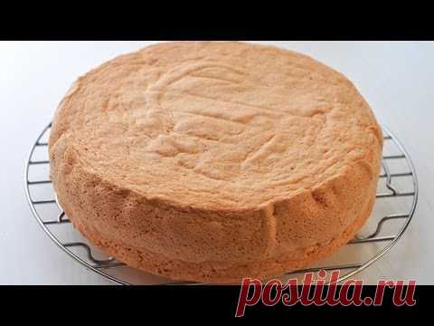 Рецепт: Бисквит классический