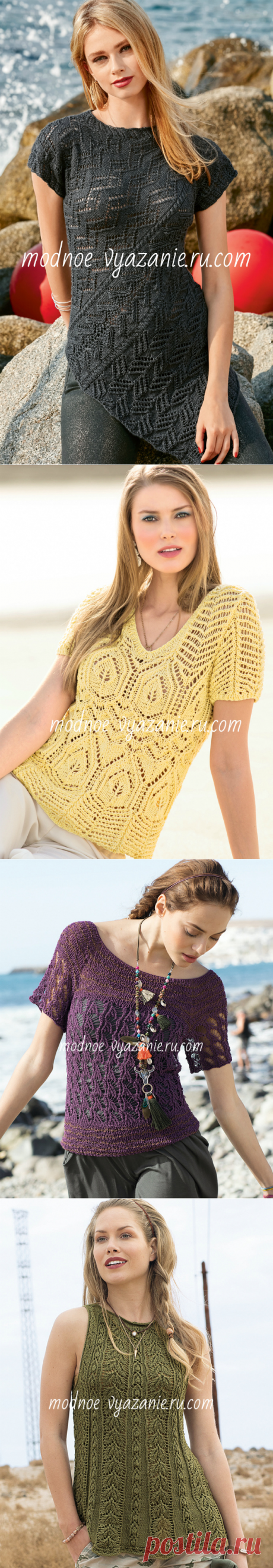Модные женские топы на лето - Klubok - Modnoe Vyazanie.ru.com