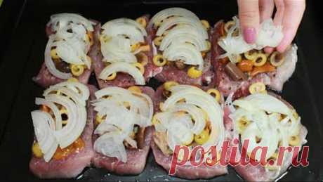 Рецепт на праздник - МЯСО в духовке, идеально подойдет на Новый год.