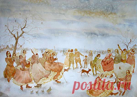 Юлия Лучкина. Четыре времени года - удивительный мир природы...