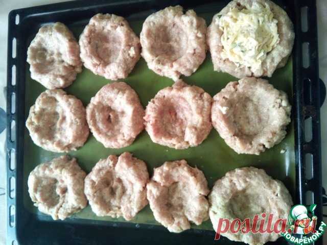 Мясные ватрушки с сыром и картофелем!