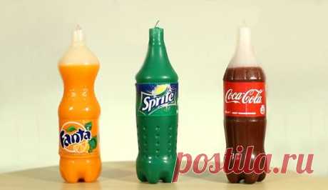 Velas en Forma de Refrescos