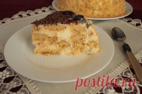 Песочный торт с лимонным кремом, рецепт с фото. Готовим торт из песочного теста с лимоном.