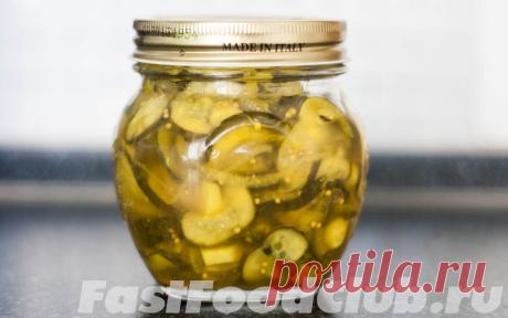 Маринованные огурцы для гамбургеров