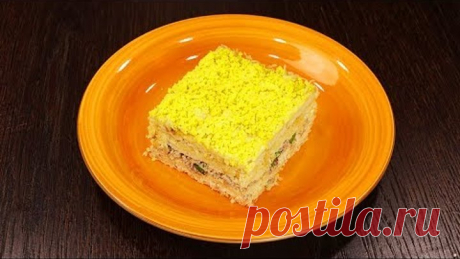 3 рецепта, которые стоят того, чтобы заморочиться! ЗАКУСОЧНЫЕ ТОРТЫ