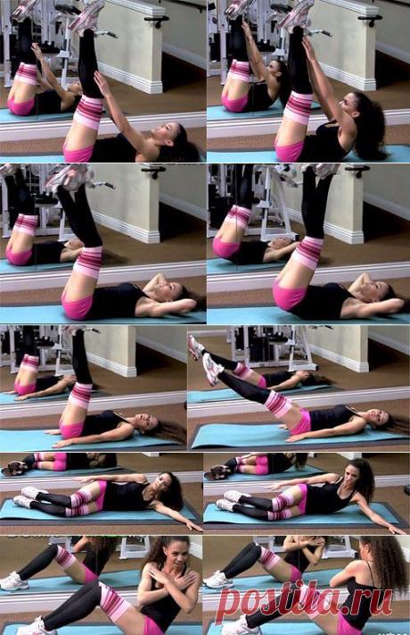 Упражнения для плоского живота