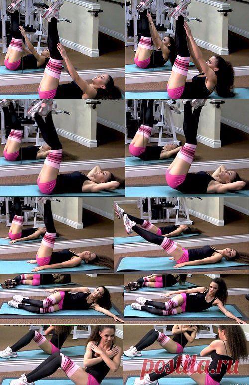 Упражнения для плоского живота