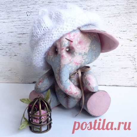 ​Винтажный слоник. С сайта Золотая рукодельница