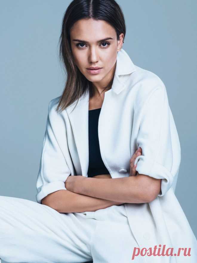 Джессика Альба (Jessica Alba) в фотосессии Себастьяна Кима (Sebastian Kim) для журнала Glamour (июнь 2014)