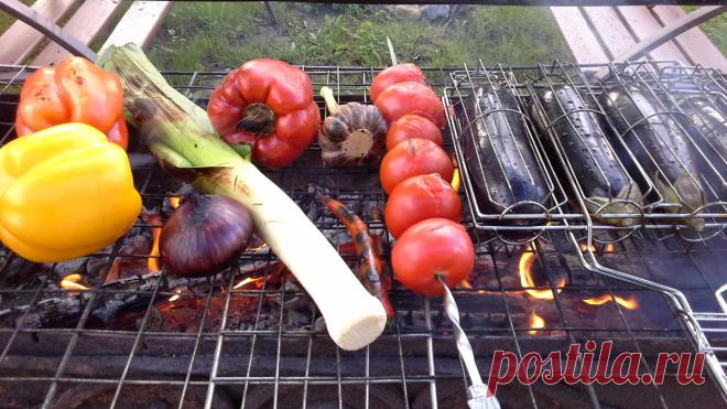 Сезонный салат "Мангал-салат" к шашлыку