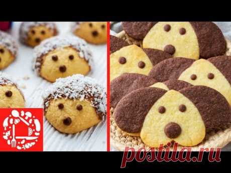 5 Рецептов ДОМАШНЕГО ПЕЧЕНЬЯ ДЛЯ ДЕТЕЙ. Очень ПРОСТО и ВКУСНО!